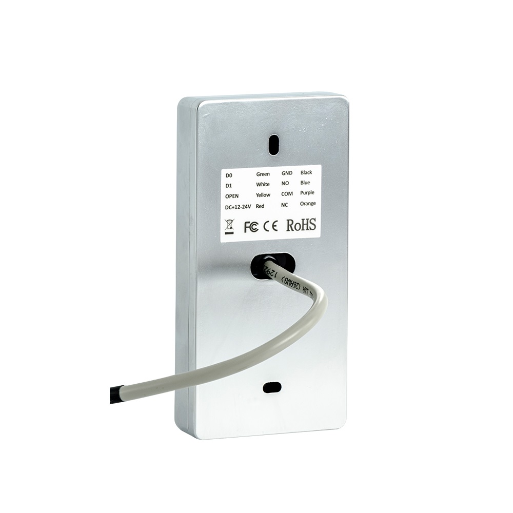 CONTROL KIT-CON-FP1 érintőgombos kültéri ujjlenyomatolvasós RFID kódzár