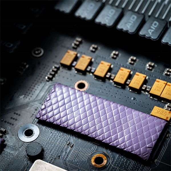 COOLER MASTER CPU Hővezető lap, THERMAL PAD, lila, 1,5mm