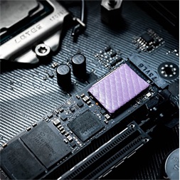 COOLER MASTER CPU Hővezető lap, THERMAL PAD, lila, 1,5mm