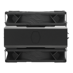 COOLER MASTER CPU hűtő HYPER 212 BLACK X DUO, LGA1700 támogatással, fekete