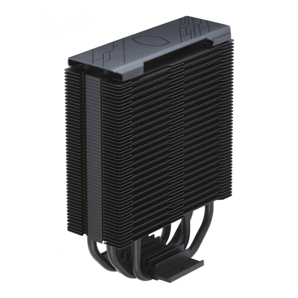 COOLER MASTER CPU hűtő HYPER 212 HALO BLACK ARGB, LGA1700 támogatással, fekete