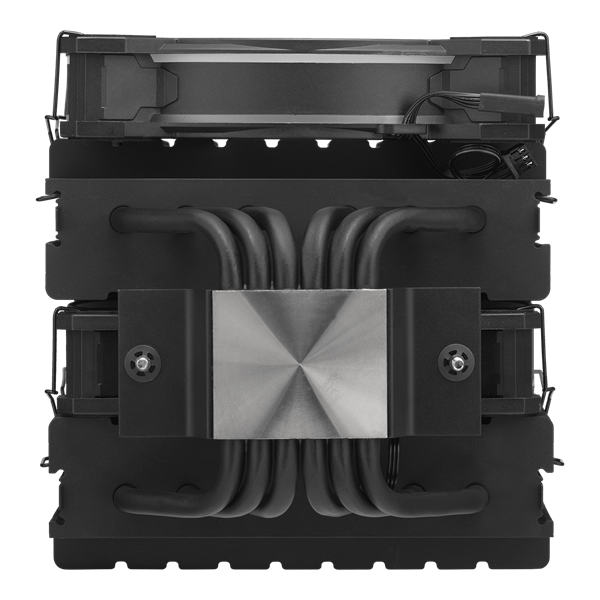 COOLER MASTER CPU hűtő HYPER 622 HALO BLACK EDITION, LGA1700 támogatással, fekete