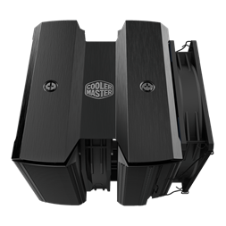 COOLER MASTER CPU hűtő MASTERAIR MA824 STEALTH, LGA1700 támogatással, fekete