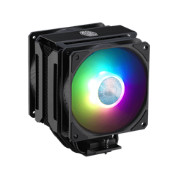 COOLER MASTER CPU hűtő MasterAir MA612 Stealth ARGB, LGA1700 támogatással, fekete