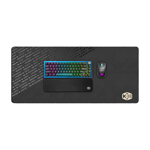 COOLER MASTER Egérpad MP511 30TH ANNIVERSARY EDITION Gaming, XL 90x40cm, Szövet, fekete