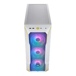 COOLER MASTER Ház ATX MasterBox TD500 MESH V2 CHUN-LI, 4db ARGB Ventilátorral, Tápegység nélkül, Edzett Üveg, fehér