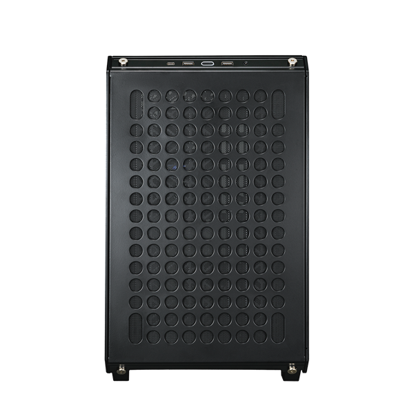 COOLER MASTER Ház Mid ATX QUBE 500 FLATPACK BLACK EDITION, 1db Ventilátorral, Tápegység nélkül, fekete