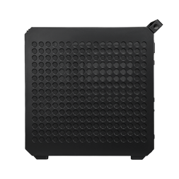 COOLER MASTER Ház Mid ATX QUBE 500 FLATPACK BLACK EDITION, 1db Ventilátorral, Tápegység nélkül, fekete