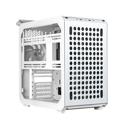 COOLER MASTER Ház Mid ATX QUBE 500 FLATPACK WHITE EDITION, 1db Ventilátorral, Tápegység nélkül, fehér