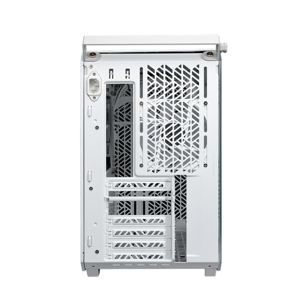 COOLER MASTER Ház Mid ATX QUBE 500 FLATPACK WHITE EDITION, 1db Ventilátorral, Tápegység nélkül, fehér