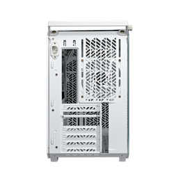 COOLER MASTER Ház Mid ATX QUBE 500 FLATPACK WHITE EDITION, 1db Ventilátorral, Tápegység nélkül, fehér