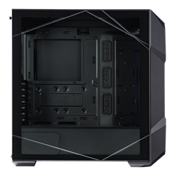 COOLER MASTER Ház Midi ATX MasterBox TD500 MESH V2 ARGB + 3db Ventilátor, Tápegység nélkül, Üvegfalú, fekete