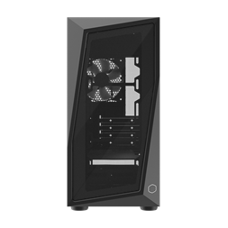 COOLER MASTER Ház Mini Tower ATX CMP 320L, 1db Ventilátorral, Tápegység nélkül, Üvegfalú, Fekete