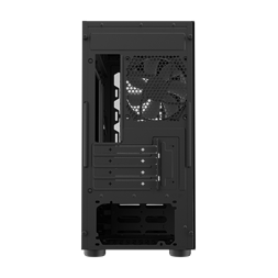 COOLER MASTER Ház Mini Tower ATX CMP 320L, 1db Ventilátorral, Tápegység nélkül, Üvegfalú, Fekete