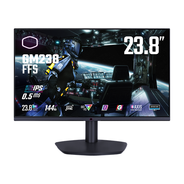 Cooler Master 23,8" GM238-FFS FHD 144Hz HDMI/DP gamer monitor