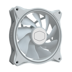 COOLER MASTER Rendszerhűtő Ventilátor MASTERFAN MF120 HALO 3IN1 WHITE EDITION, Gen2 RGB, fehér, 3db/csomag