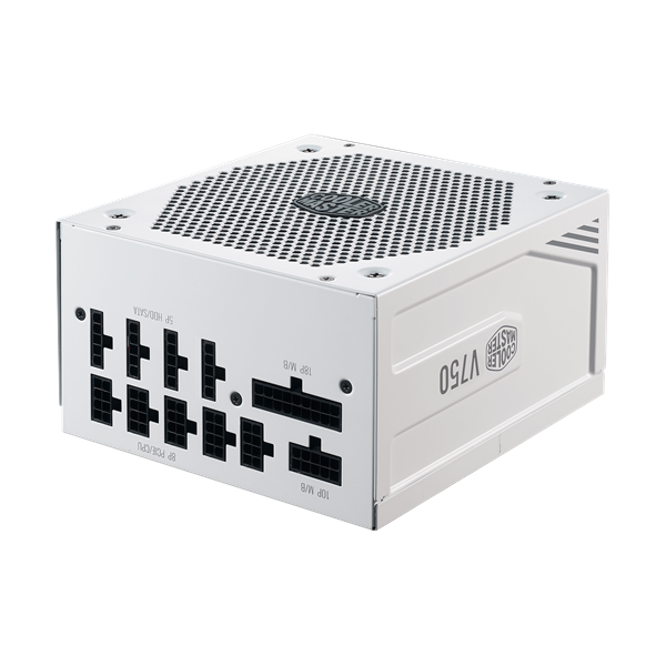 COOLER MASTER Tápegység V750 750W, 14cm, 80+ Gold V2, Aktív PFC Moduláris (White Edition)