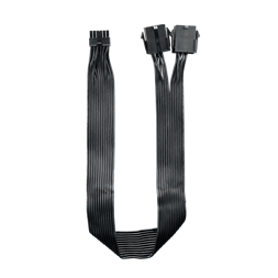COOLER MASTER Tápkábel Adapter RTX 3000 VGA-hoz, 12-PIN - 2x8-PIN, 40cm, fekete