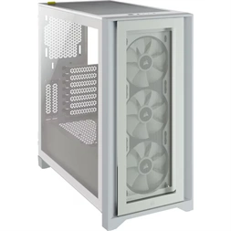 CORSAIR iCUE 4000X RGB fehér számítógépház