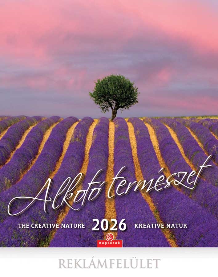 CSG 2026 Alkotó természet 30x34 cm falinaptár