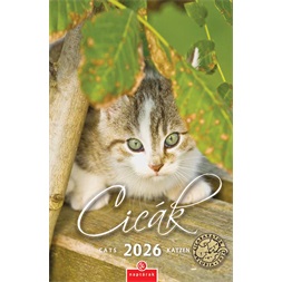 CSG 2026 Cicák 21x32 cm falinaptár