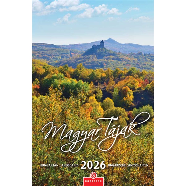 CSG 2026 Magyar tájak 21x32 cm falinaptár