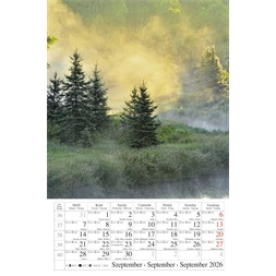 CSG 2026 Négy évszak 21x32 cm falinaptár
