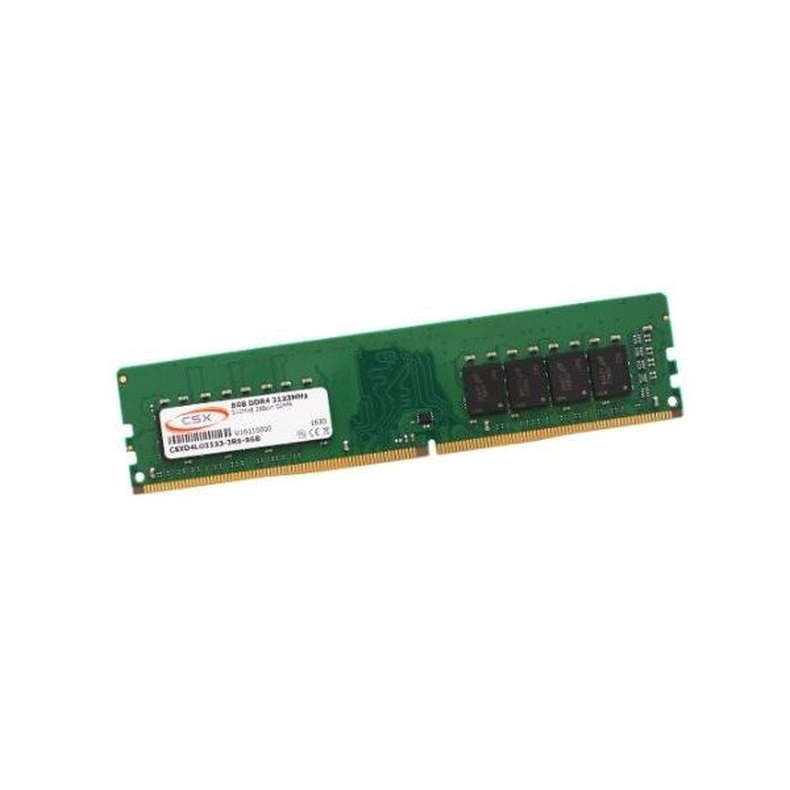 CSX 8GB 3200MT/s DDR4 memória CL22 zöld