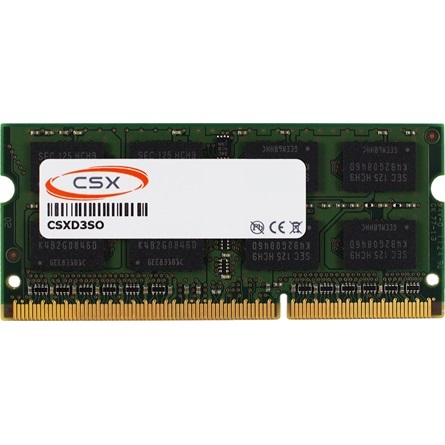 CSX Notebook 4GB DDR3 (1600Mhz, 512x8) memória