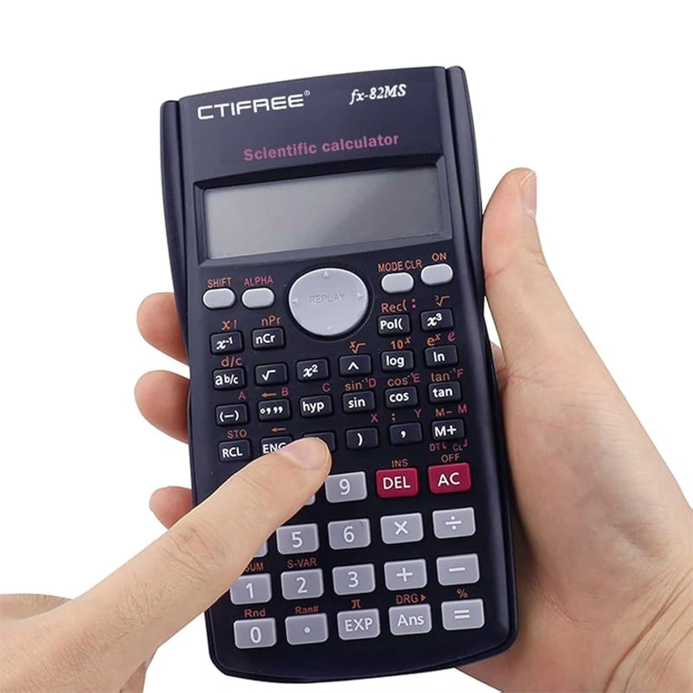 CTIFREE FC-82 MS tudományos számológép, 80x155mm, 2 év garancia
