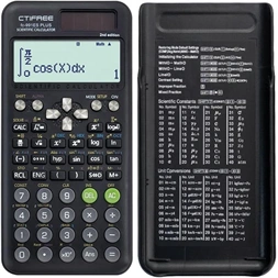 CTIFREE FC-991 ES PLUS tudományos számológép, 80x162mm, dual power, 2 év garancia