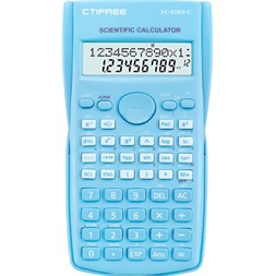 CTIFREE FC-82 MS tudományos számológép, 80x155mm