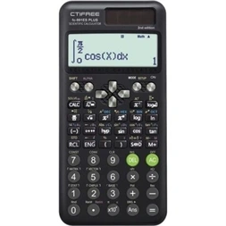 CTIFREE FC-991 ES PLUS tudományos számológép, 80x162mm, dual power, 2 év garancia
