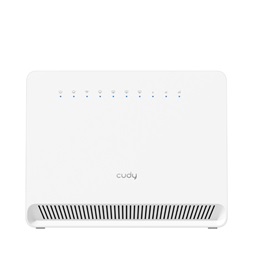 CUDY LT400E egysávos N300 WIFI 4G LTE CAT4, nanoSIM, belső antennás fehér Router