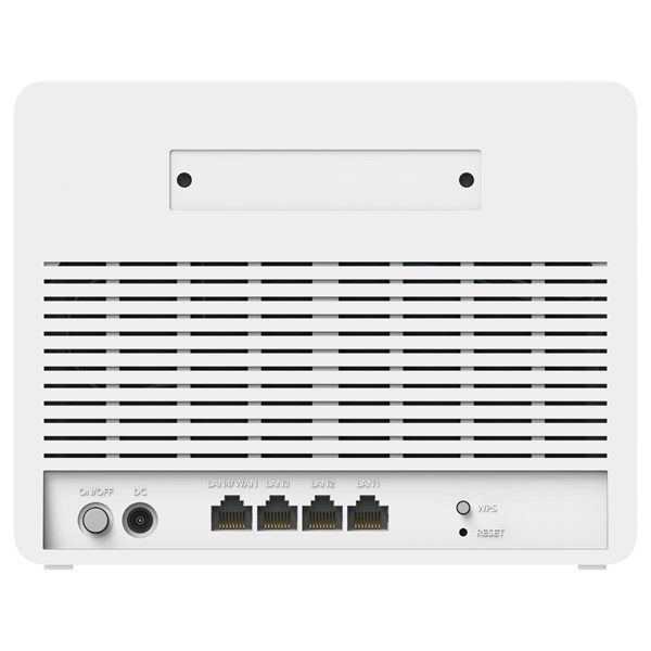 CUDY LT400E egysávos N300 WIFI 4G LTE CAT4, nanoSIM, belső antennás fehér Router