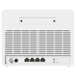 CUDY LT400E egysávos N300 WIFI 4G LTE CAT4, nanoSIM, belső antennás fehér Router