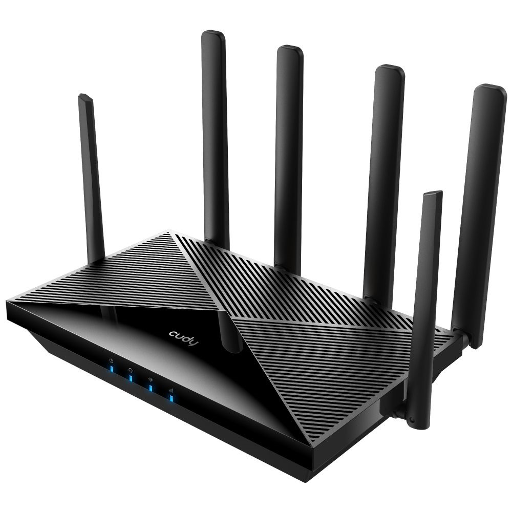 CUDY LT700 kétsávos AC1200 WIFI Dual nanoSIM 4G LTE CAT6 fekete router