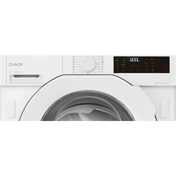 Candy BC449M4D8J-S fehér, elöltöltős, max.:1400ford., 9kg, beépíthető mosógép