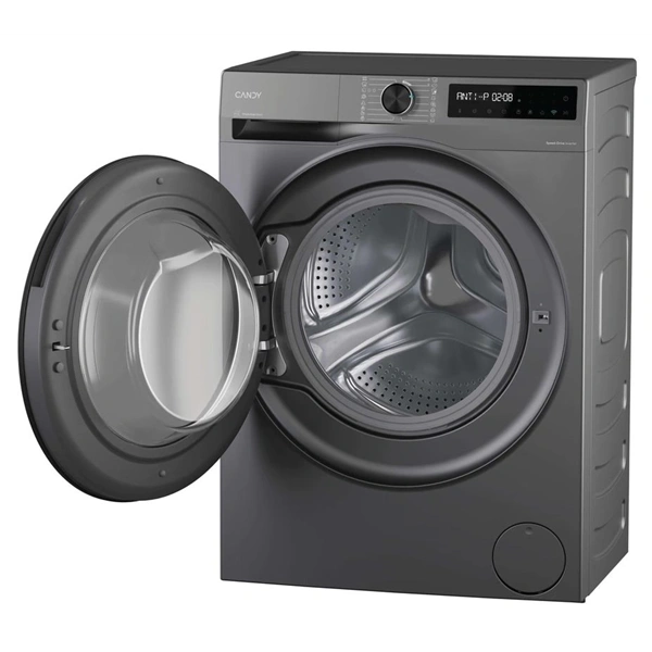 Candy BWR 485SBL6G-S Antracit, elöltöltős, max.1351ford., 8kg/5kg mosó-szárítógép