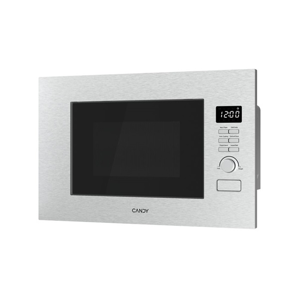 Candy CA38FL7NWBX 800W, 20literes, inox, beépíthető, mikrohullámú sütő