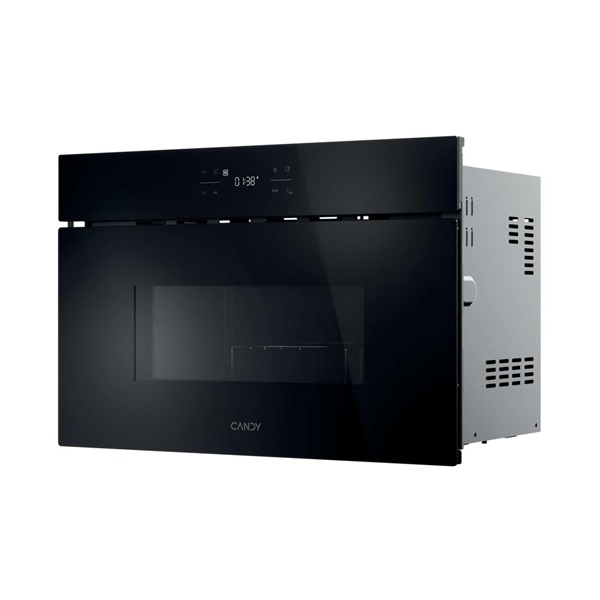 Candy CA38SMBF7XS 750W, 24literes, fekete, beépíthető, mikrohullámú sütő