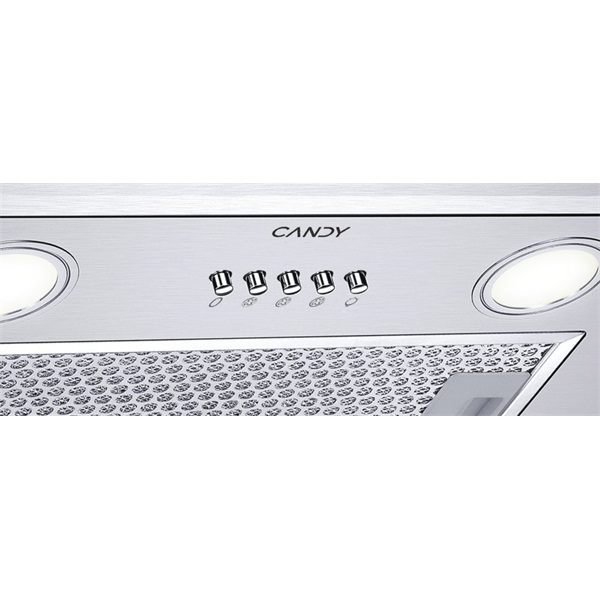 Candy CBG640/2X inox, beépíthető, méret:52cm, páraleszívó