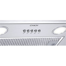 Candy CBG640/2X inox, beépíthető, méret:52cm, páraleszívó