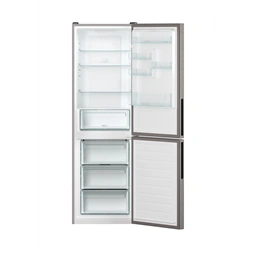 Candy CCE4T618DX inox, alulfagyasztós, Hűtő:222L, Fagyasztó:119L, No frost hűtőszekrény (Újszerű)