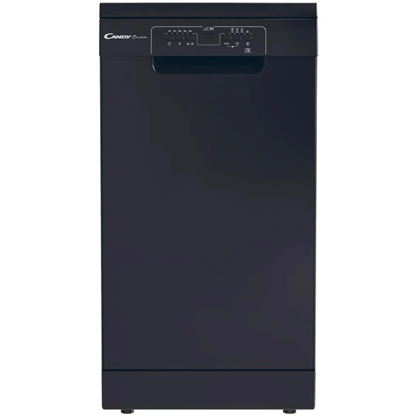 Candy CDPH 2L1047B fekete, programok száma: 5, szabadonálló, 10 terítékes mosogatógép (Újszerű)