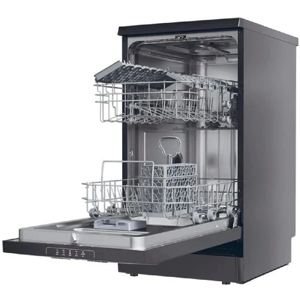 Candy CDPH 2L1047B fekete, programok száma: 5, szabadonálló, 10 terítékes mosogatógép (Újszerű)