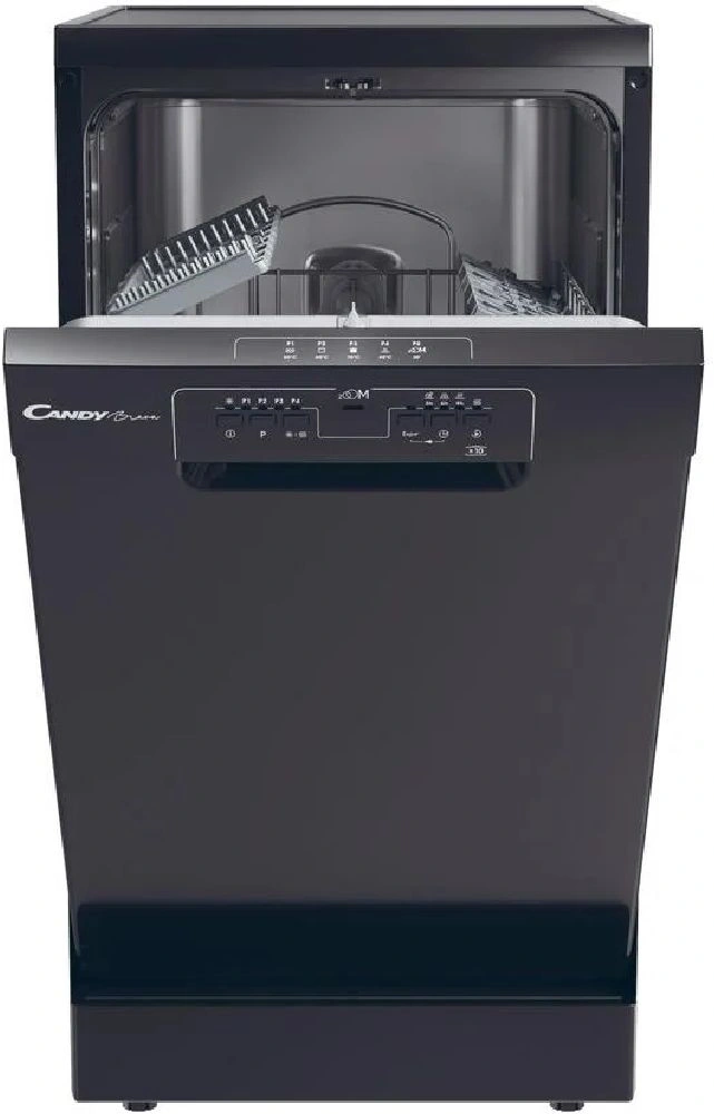 Candy CDPH 2L1047B fekete, programok száma: 5, szabadonálló, 10 terítékes mosogatógép (Újszerű)