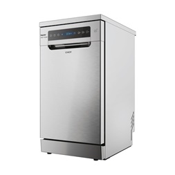 Candy CF0C7SB0FX inox, programok száma:8, szabadonálló, 10 terítékes mosogatógép