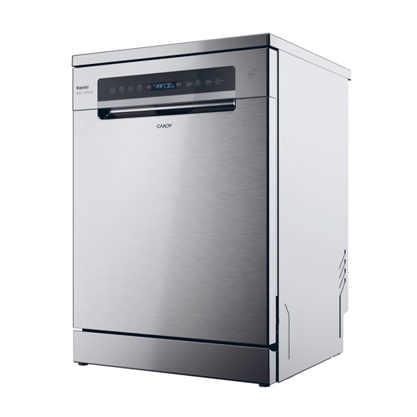Candy CF 6B4S1PX inox, programok száma:8, szabadonálló, 10 terítékes mosogatógép