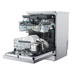 Candy CF 6B4S1PX inox, programok száma:8, szabadonálló, 10 terítékes mosogatógép